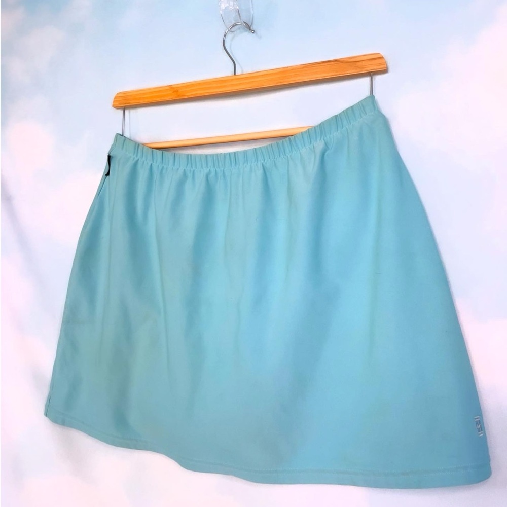 Vintage blue athletic skort